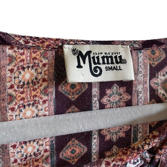 SHOW ME YOUR MUMU Lightening Bird Top Size Small - Picture 7 of 7